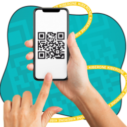 QR код құрал ретінде! - Школа программирования для детей, компьютерные курсы для школьников, начинающих и подростков - KIBERone г. Шымкент