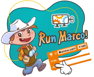 Run Marco - Школа программирования для детей, компьютерные курсы для школьников, начинающих и подростков - KIBERone г. Шымкент