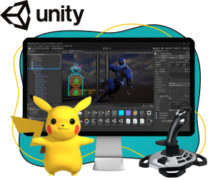 Unity3D-дегі үш өлшемді ойындар әлемі - Школа программирования для детей, компьютерные курсы для школьников, начинающих и подростков - KIBERone г. Шымкент